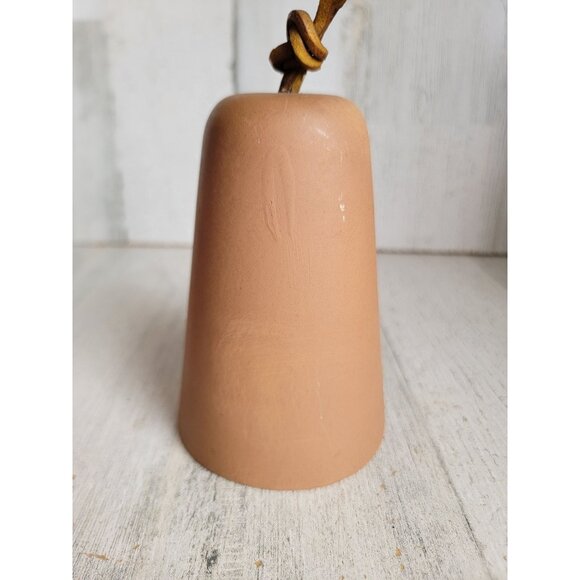 Vintage roadrunner pottery clay chime bell bird southwestern wood pecker decor - Picture 4 of 8